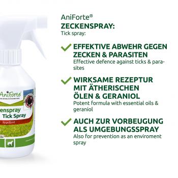 Preview: Zeckenspray - rein pflanzliches Repellent für Hunde